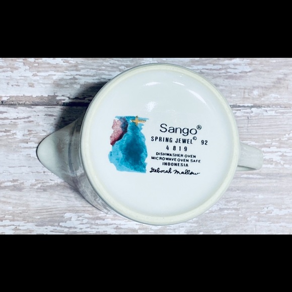 Vintage Sango “Spring Jewel” 1993-1997 Creamer - Picture 5 of 9